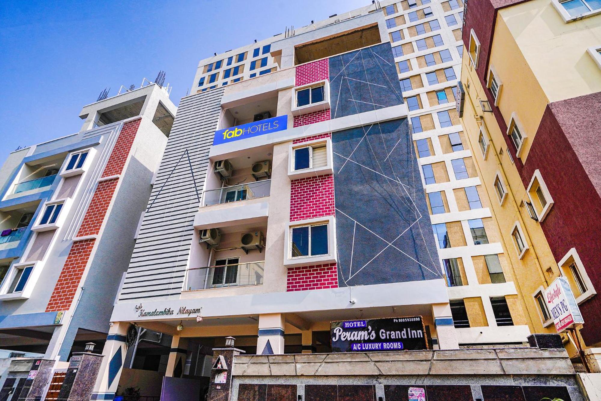 Fabhotel Perams Grand Inn - Hitech City Hyderabad Exterior photo